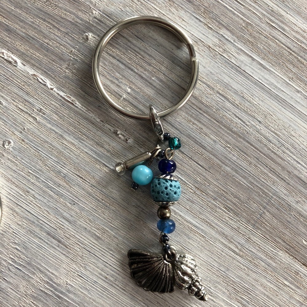 Beach Theme Diffuser Keychain
